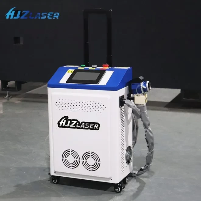 便携式激光除锈机、激光清洗机200W/300W/500W